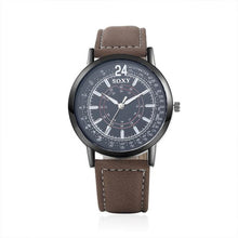 Relogio Masculino Luxury Analog Sports Lether WristwatchClock Men's Quartz Watch Business Watch Men Watch Gift EF8