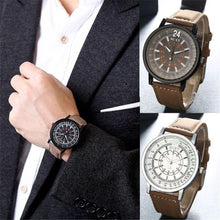 Relogio Masculino Luxury Analog Sports Lether WristwatchClock Men's Quartz Watch Business Watch Men Watch Gift EF8