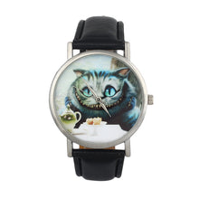 Relogio feminino Fashion Casual Cute Cat Women Leather Band Analog Quartz Dial Wrist Watch Relojes mujer EF8