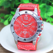 Relogio masculino Men Quartz Steel Dial Analog Sport Luxury Leather Band Watch Men watches EF8
