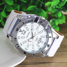 Relogio masculino Men Quartz Steel Dial Analog Sport Luxury Leather Band Watch Men watches EF8