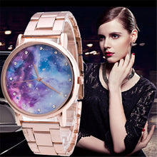 Retro Design Alloy Unisex watch Women Men Wristwatch Starry Sky Space Watch Little Star Wristwatch Special Birthday Gift saat EF8