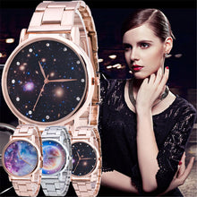 Retro Design Alloy Unisex watch Women Men Wristwatch Starry Sky Space Watch Little Star Wristwatch Special Birthday Gift saat EF8