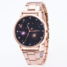 Retro Design Alloy Unisex watch Women Men Wristwatch Starry Sky Space Watch Little Star Wristwatch Special Birthday Gift saat EF8