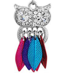 Rhinestone Owl Dangle Ball Barbell Bar Belly Button Navel Ring Body Piercing EF8