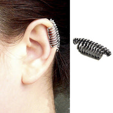 Rock Ear Cuff Earrings Leaf Chain Clip Wrap Earring jewelry Punk Hollow out Ladie Ear Cuff Clip Earrings EF8