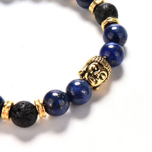 Rope Chain Natural Stone For Men   Women Jewelry S Elastic Charm Bracelet Mujer Tiger Eye Stone Buddha Beads Bracelet EF8
