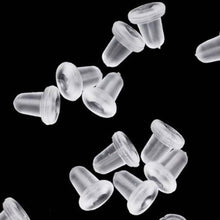 Rubber Earring Backs Stoppers Earnuts Stud Earring Stopper Back Plugs DIY Jewelry Findings Accessories 100pcs EF8