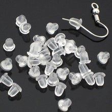 Rubber Earring Backs Stoppers Earnuts Stud Earring Stopper Back Plugs DIY Jewelry Findings Accessories 100pcs EF8