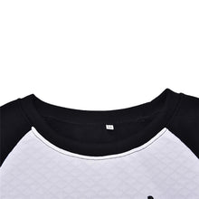 S-2XL White Black Women Pullover Long Sleeve Casual Sweatshirts Women Letter Clothing EF8