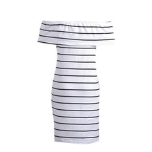 S M L Women Sexy Strapless Bodycon Mini Dress Style Party Club Stripe B age Dress Cotton Blend Casual Shealth Dress EF8