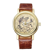 Men's waterproof double-sided Leather Strap Men Waterpoof Mechanical Wristwatches ClockWatch Relogio Masculino EF8