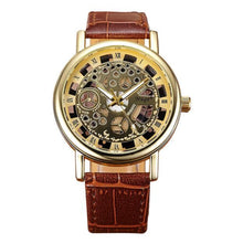 Men's waterproof double-sided Leather Strap Men Waterpoof Mechanical Wristwatches ClockWatch Relogio Masculino EF8