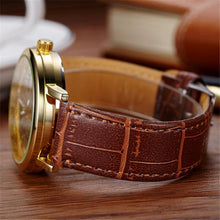Men's waterproof double-sided Leather Strap Men Waterpoof Mechanical Wristwatches ClockWatch Relogio Masculino EF8