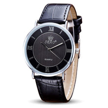 FashionWomen Men Retro Simple Temperament Couple High-grade Business Belt Watch Gift for Lovers relogio masculino EF8
