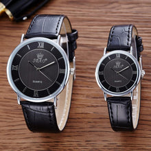 FashionWomen Men Retro Simple Temperament Couple High-grade Business Belt Watch Gift for Lovers relogio masculino EF8
