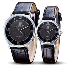 FashionWomen Men Retro Simple Temperament Couple High-grade Business Belt Watch Gift for Lovers relogio masculino EF8