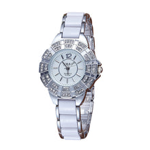 Glod Sliver Fashion High - end Watches Diamond women Ladies dress quartz watch bracelet watch montre femme relogio feminino EF8