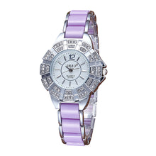 Glod Sliver Fashion High - end Watches Diamond women Ladies dress quartz watch bracelet watch montre femme relogio feminino EF8