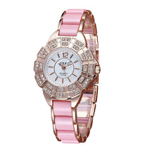 Glod Sliver Fashion High - end Watches Diamond women Ladies dress quartz watch bracelet watch montre femme relogio feminino EF8