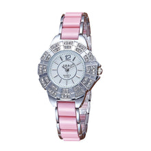 Glod Sliver Fashion High - end Watches Diamond women Ladies dress quartz watch bracelet watch montre femme relogio feminino EF8