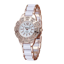 Glod Sliver Fashion High - end Watches Diamond women Ladies dress quartz watch bracelet watch montre femme relogio feminino EF8