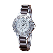 Glod Sliver Fashion High - end Watches Diamond women Ladies dress quartz watch bracelet watch montre femme relogio feminino EF8