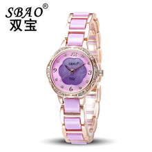 Glod women Ladies dress quartz watch Elegant Fashion Mother Of Pearl Dial bracelet watch montre femme relogio feminino EF8