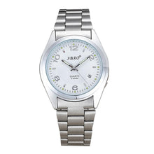 Luxury Men watch stainless steel double calendar quartz watch luminous waterproof Business Quartz-Watch Relogio Masculino EF8