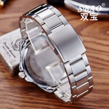 Men Sports Luxury Men's Watch Stainless Steel Band Waterproof Quartz Business Quartz-Watch Wristwatch Relogio Masculino EF8