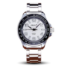 Men Sports Luxury Men's Watch Stainless Steel Band Waterproof Quartz Business Quartz-Watch Wristwatch Relogio Masculino EF8