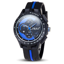 Mens Watch Fashion Luxury Ssilicone BeltClock Quartz Analog Modern Wrist Watch Business Quartz-watch Relogio Masculino EF8