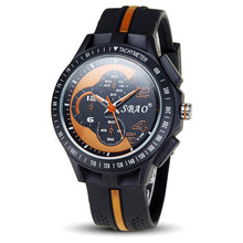 Mens Watch Fashion Luxury Ssilicone BeltClock Quartz Analog Modern Wrist Watch Business Quartz-watch Relogio Masculino EF8