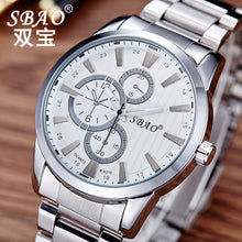 Sports Quartz Mens Watches Top Luxury Quartz-watch Clock Stainless SteelWristwatch Relogio Masculino EF8