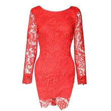 exy Women Lace Backless Clubwear Bodycon Mini Dress EF8