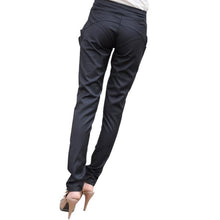Office Lady Elegant Long Trousers Women Skinny Long Trousers OL Casual Bow Knot Harem Slim Comfy Pants EF8