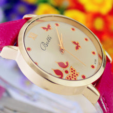 Luxury Elegant Women's Watch Stainless steel Leather Wristwatch Fashion Ladies Dress Watch EF8