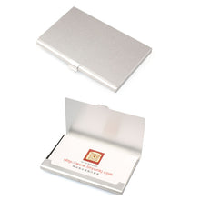 Creative Aluminum Holder Metal Box Cover Credit Business Card Wallet EF8