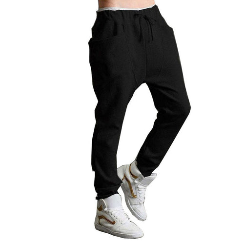 FashionMen Boy Harem Baggy Hip Hop Dance Sweat Pants Slacks Trousers Long Pant Plus Size EF8