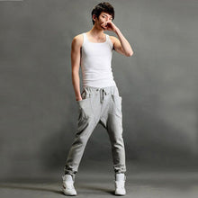 FashionMen Boy Harem Baggy Hip Hop Dance Sweat Pants Slacks Trousers Long Pant Plus Size EF8