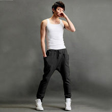 FashionMen Boy Harem Baggy Hip Hop Dance Sweat Pants Slacks Trousers Long Pant Plus Size EF8