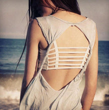Sexy Crop Tops Women Strap Blouse VCut Out Shirt Beach Tank EF8