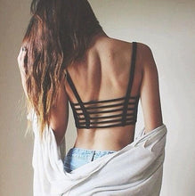 Sexy Crop Tops Women Strap Blouse VCut Out Shirt Beach Tank EF8