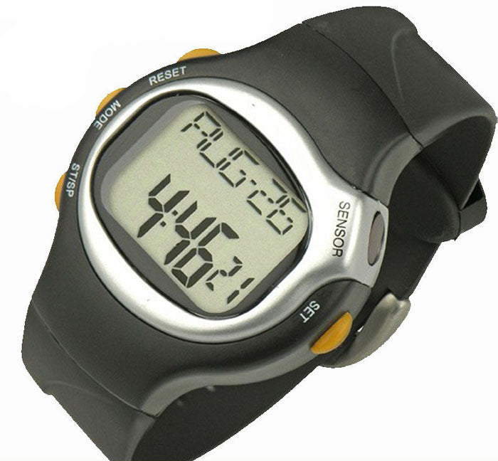 LED Pulse Heart Rate Monitor Calories Counter Fitness Watch EF8