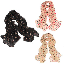 Love Heart Soft Long Shawl Scarf Wrap Stole For Womens Girls 160CM X 48CM EF8