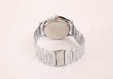 Men Watches Band Stainless Steel Sport Quartz Analog Dial Wrist Watch EF8