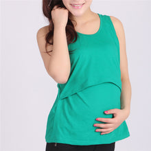 Pregnant Maternity Clothes Nursing Tops Breastfeeding VT-Shirt EF8