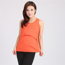 Pregnant Maternity Clothes Nursing Tops Breastfeeding VT-Shirt EF8