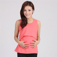 Pregnant Maternity Clothes Nursing Tops Breastfeeding VT-Shirt EF8
