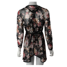 Fashion Women Stripe Printed Gauze Blouses Kimono Cardigan Coat Jacket Designer Vestideo EF8